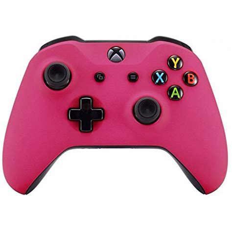 Soft Pink Xbox One S UN-MODDED Custom Controller Unique Design (with 3.5 jack) - Walmart.com ...