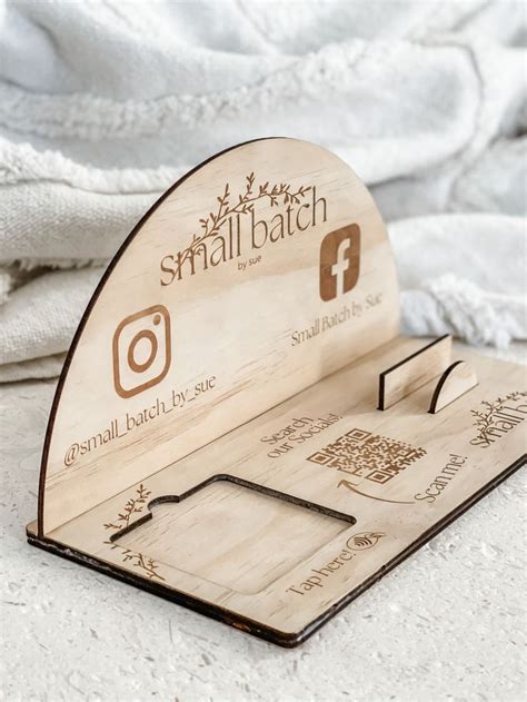 Plywood - Square Reader Stand | Laser engraved ideas, Small business packaging ideas, Craft ...