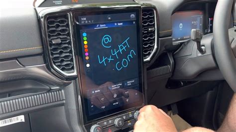 Next Generation 2023 Ford Ranger Infotainment System Features - Exclusiv... Pick Up 4x4, Ford ...