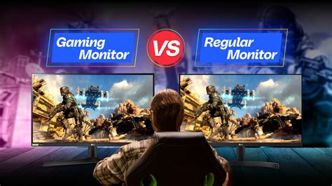 Gaming Monitor vs Regular Monitor - Detailed Comparison - Techtouchy