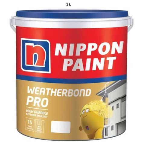 Nippon Paint Weatherbond Pro Exterior Emulsion Paint, 1 Litre at Rs 600/bucket in Madurai