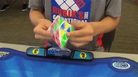 2.56 Official Pyraminx World Record Average - Drew Brads - YouTube