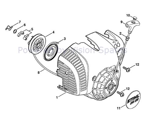 37 stihl bg 86 parts diagram - Diagram For You