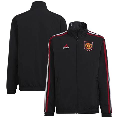 Manchester United Reversible Anthem Jacket - Black - Kids | Flipboard