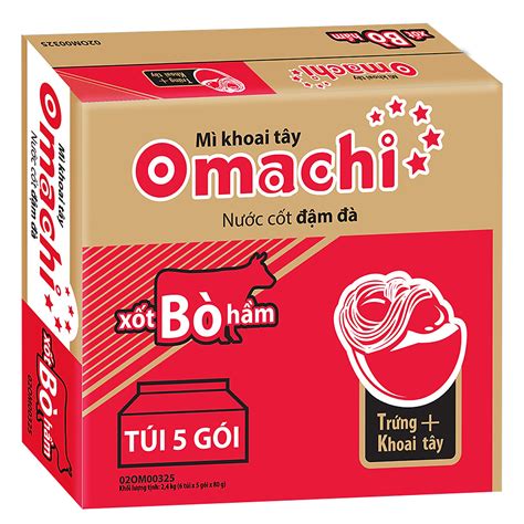 Omachi Instant Noodles Bag 80g Stewed Beef Sauce X30 Wholesale Exporter ...