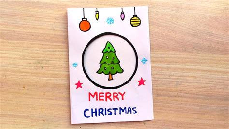 How To Draw Christmas Cards