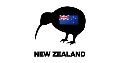 Kiwi Bird New Zealand Flag - New Zealand Bird - Tapestry | TeePublic