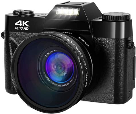 Camera 4K Digital Camera 48MP Vlogging Camera for YouTube 30FPS Vlog ...