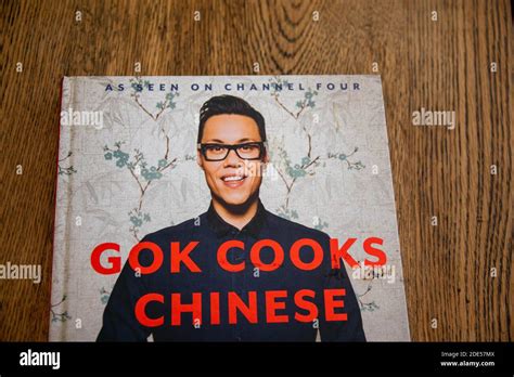 Durham, UK - 20 Nov 2020: Gok Wan celebrity cookbook - Gok Wan Cooks ...