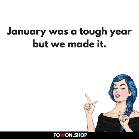 Funny January Quotes And Sayings - ShortQuotes.cc