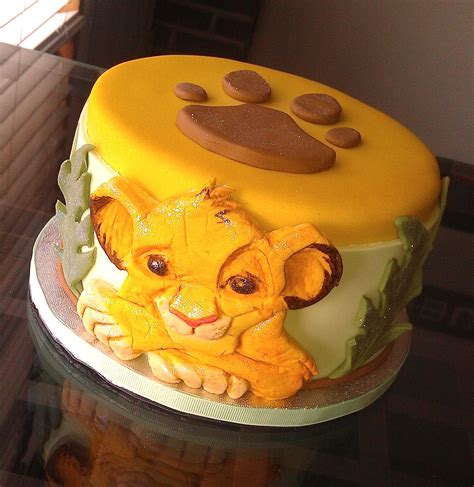 Simba cake for a Lion King party :D | THEME: Jungle | Pinterest | Lion ...