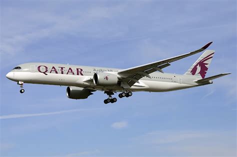 Airbus A350-900 of Qatar Airways Approaching Landing At Frankfurt Aircraft Wallpaper 4030 ...