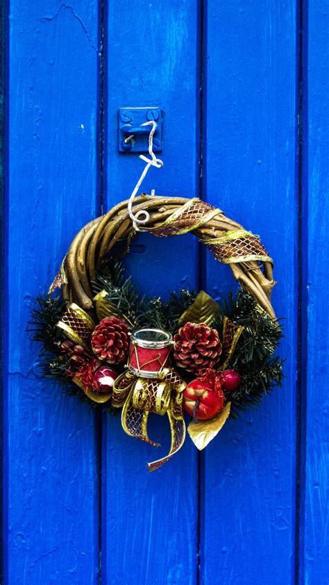 Free Images : flower, rustic, village, red, color, holiday, blue, door ...