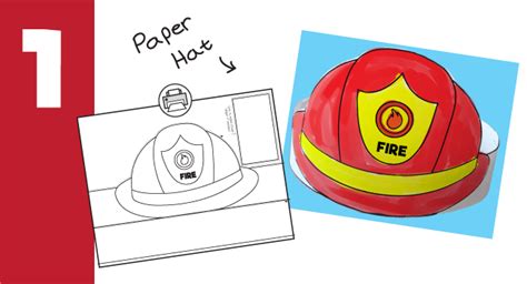 5 Fireman Crafts - Fire Fighter Crafts and Activities for Kids - 10 Minutes of Quality Time