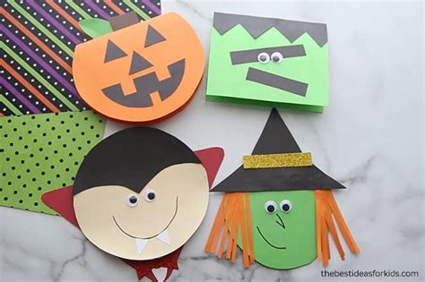 Handmade Halloween Cards (with free templates) - The Best Ideas for Kids