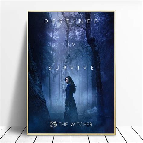 Witcher Season 2 Yennefer Destined To Survive Wall Art Poster