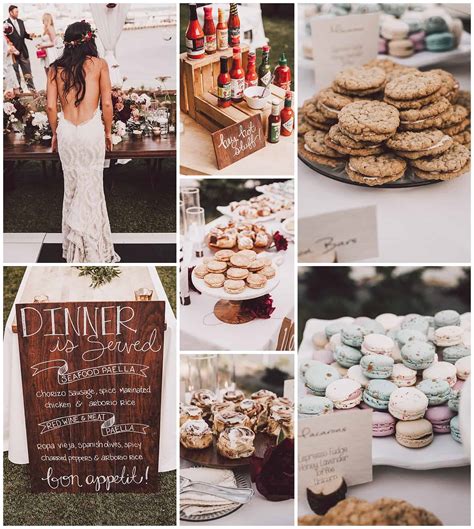 Eight Wedding Dessert Bar Ideas