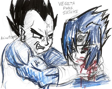 Vegeta vs Sasuke by AnimePOOPY on DeviantArt