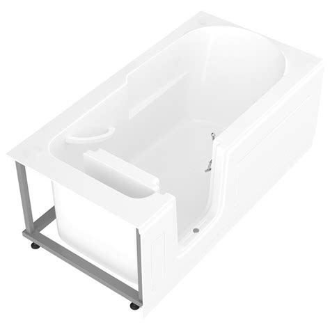 Universal Tubs HD Series 60 in. Left Drain Step-In Walk-In Soaking Bath ...