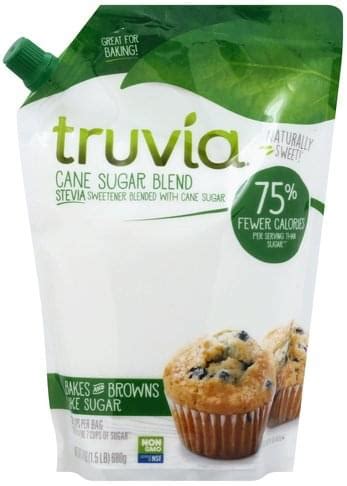 Truvia Cane Sugar Blend - 24 oz, Nutrition Information | Innit