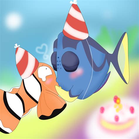 Marlin x Dory Birthday Wish by CristianDarkraDx2496 on DeviantArt