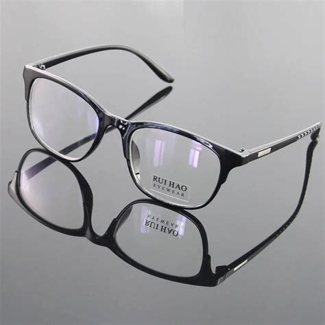 Unisex Black Glasses Clear Computer Goggles Eyeglasses UV400 Lens ...