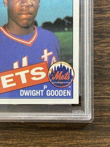 Mavin | Dwight “Doc” Gooden Rookie Card 1985 Topps 620 PSA Graded Mint ...