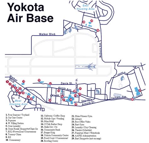 Yokota Air Base Housing Map - My Maps