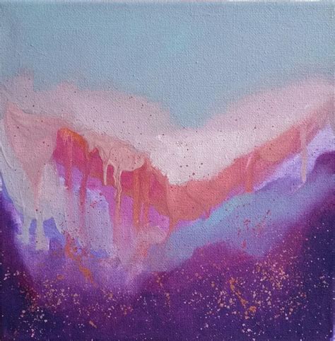 Purple sky Oil painting by LENKA STASTNA | Artfinder