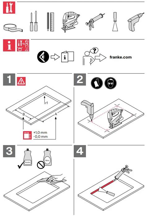 FRANKE Stainless Steel and Granite SInks Installation Guide