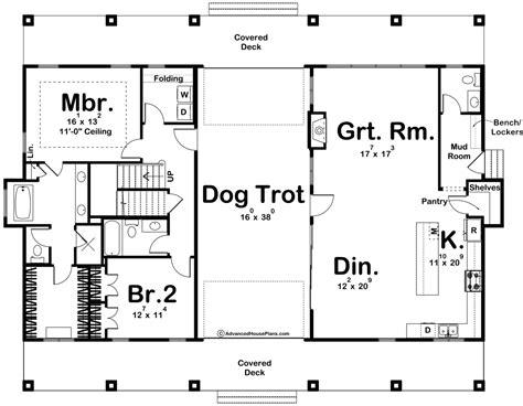 Dogtrot House Floor Plan | Floor Roma