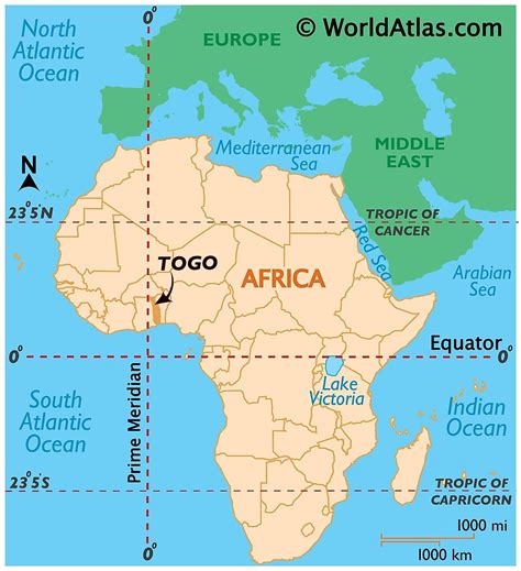 Togo Maps & Facts - World Atlas