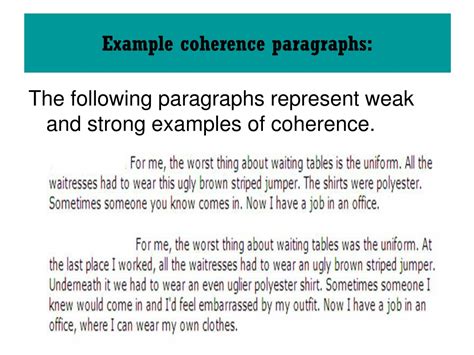 PPT - COHERENCE AND COHESION IN WRITING PowerPoint Presentation, free download - ID:9498963