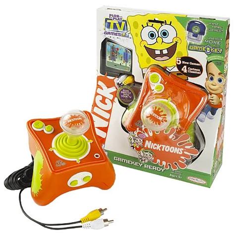 Nicktoons Plug & Play 5-in-1 TV Game - Entertainment Earth