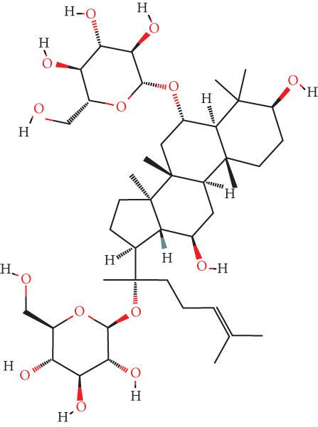 Molecular structure of Rg1 and the diseases that may be targeted by... | Download Scientific Diagram