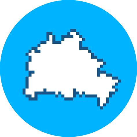 Clipart - Berlin Pixel Map Logo