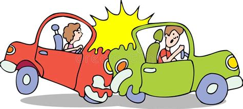 Car Crash - no background stock vector. Illustration of clipart - 9329872