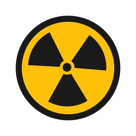 Premium Vector | Toxic sign flat round icon