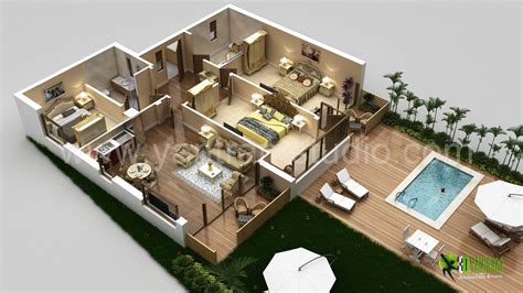 3D Floor Plan Design & Interactive 3D Floor Plan by Ruturaj Desai at ...