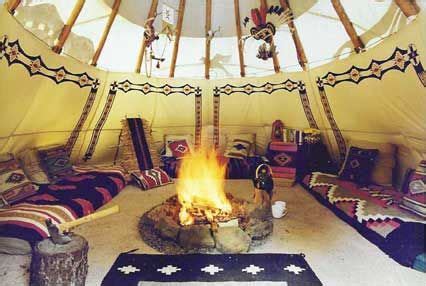 Inside Of The Tepi | Teepee, Teepee tent, Teepee camping