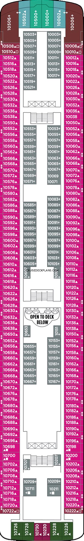 Norwegian Star Deck 10 Deck Plan Tour