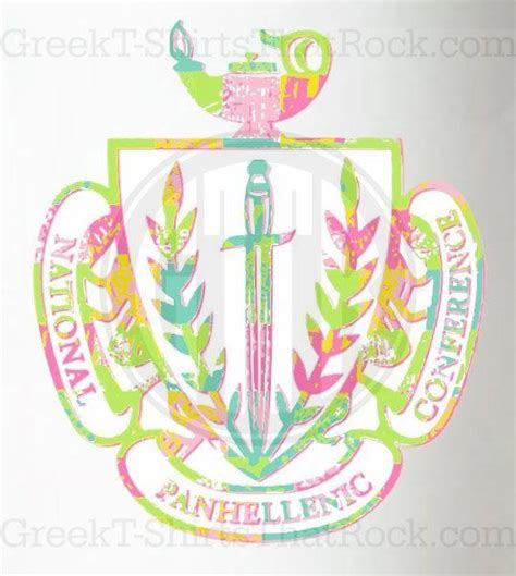 National Panhellenic Council Conference Crest Buy your sorority bid day ...