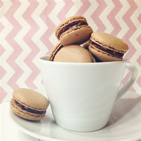 Chocolate French Macarons - Ursalicious