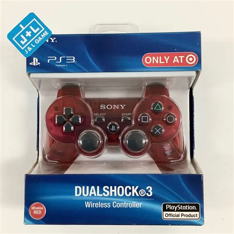 SONY PlayStation 3 Dualshock 3 Wireless Controller (Crimson Red) - (PS ...