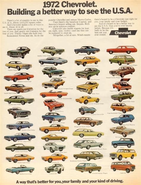 Classic Chevrolet Lineup Reveals Huge Model Diversity | GM Authority