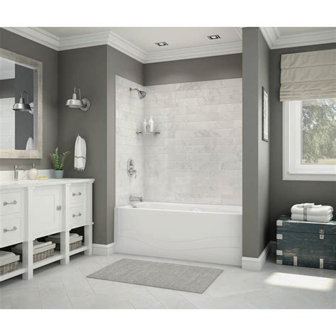 Does Lowes Have Tub And Shower Wrap Around All In One Piece - Bathtub Designs