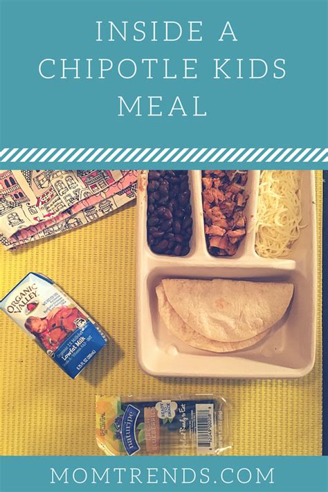 What is Inside a Chipotle Kids Meal - MomTrendsMomTrends