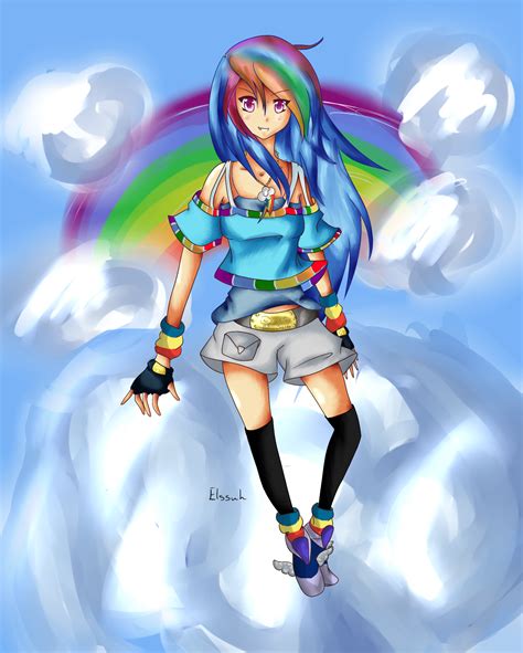 Image - Rainbow Dash human form.png - My Little Pony Fan Labor Wiki