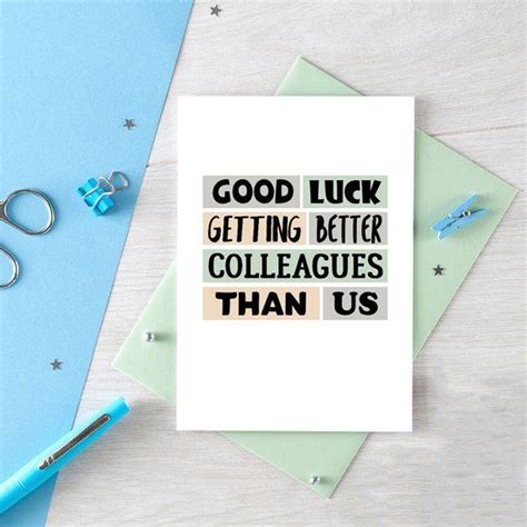 Funny New Job Card Coworker Leaving Good Luck New Job - Etsy | New job ...