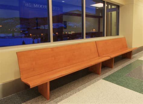 All Wood Benches | Quality Built Courtroom Benches | Sauder Courtroom